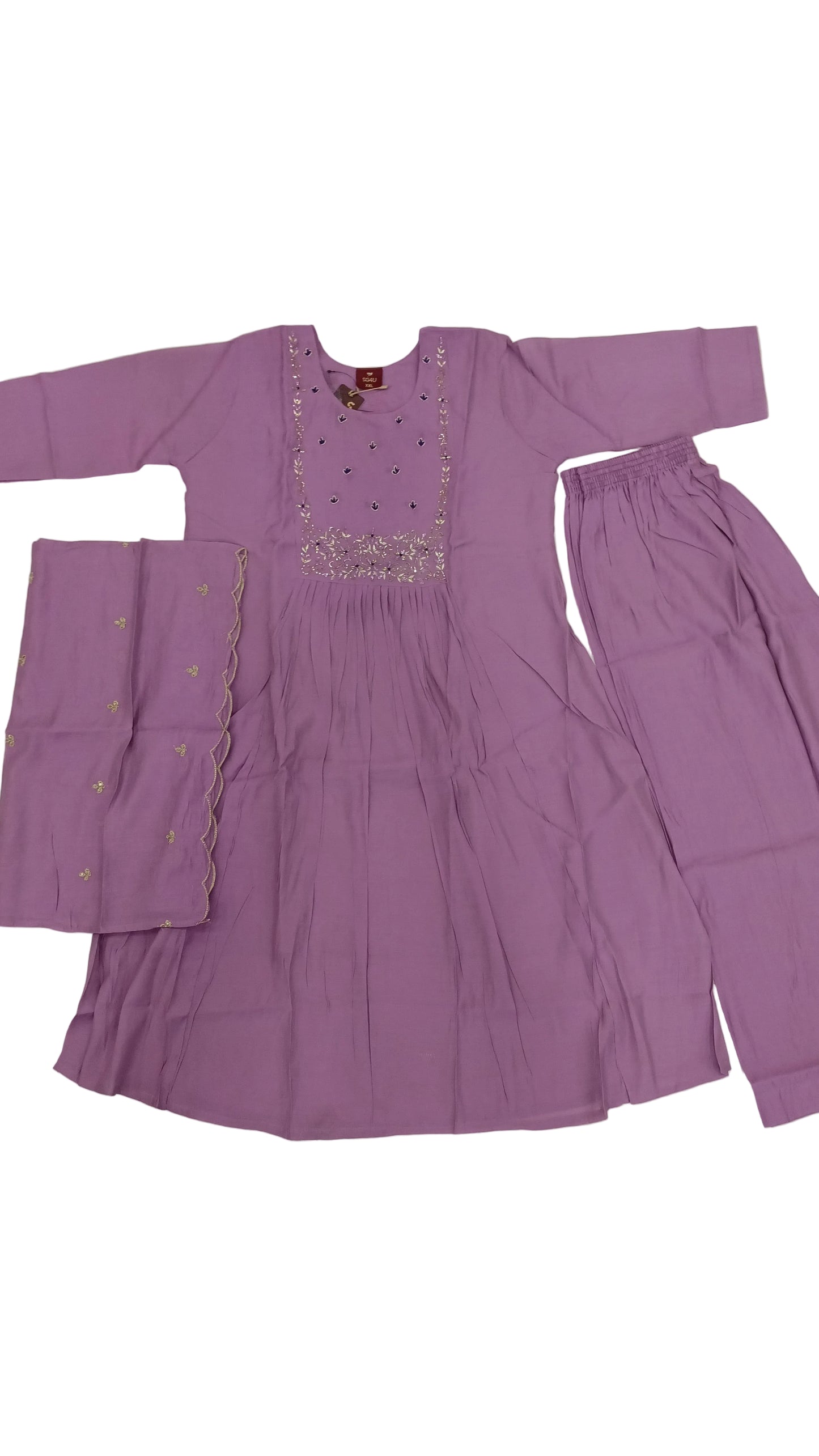 KSG93 Mul chanderi 3Piece Set