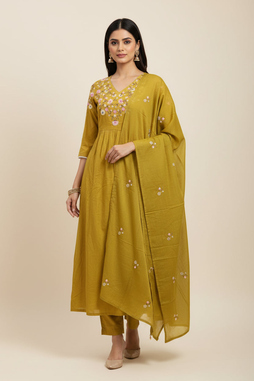 KVA72 Mul Cotton 3Piece Set