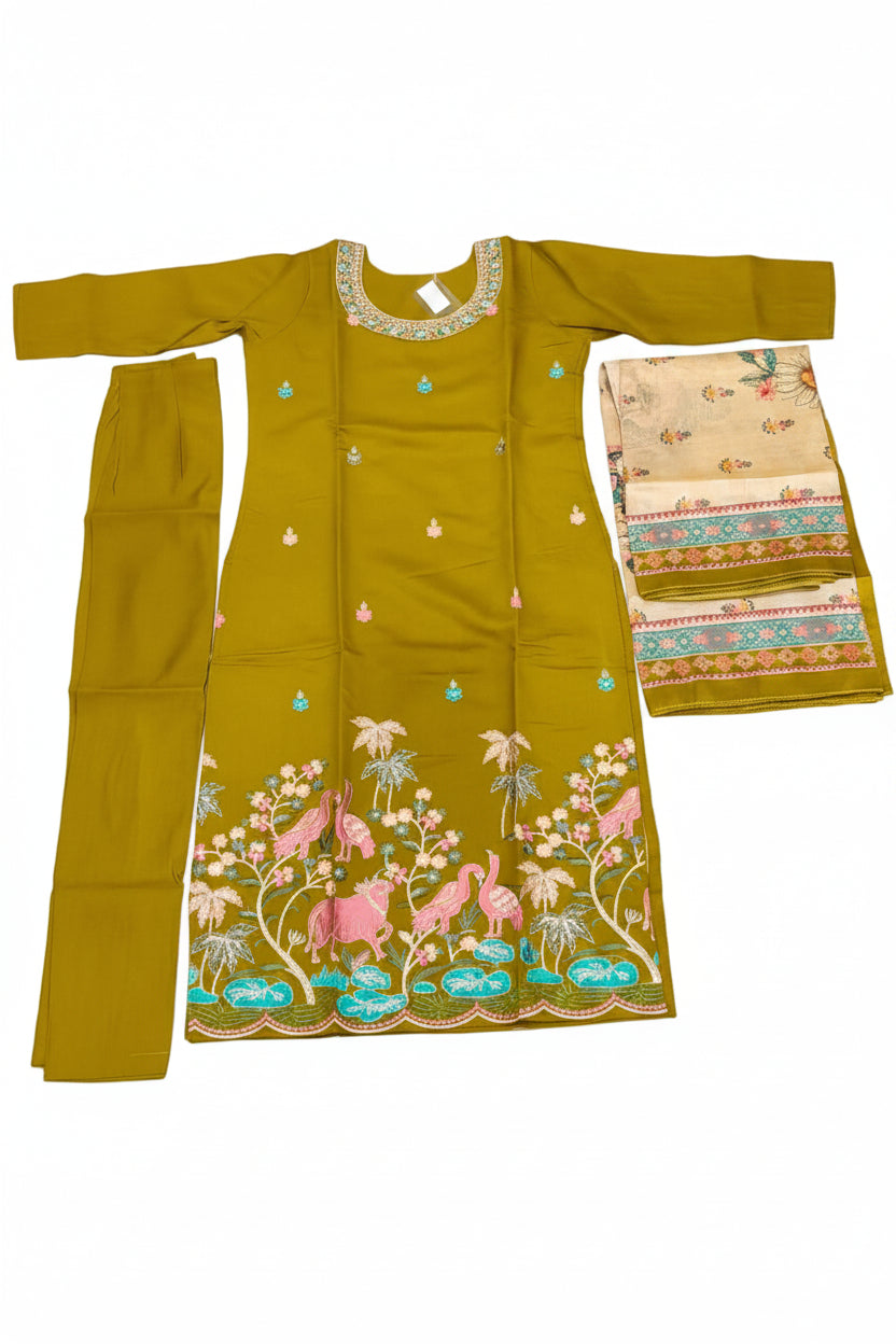 KAH08 - Gaaji silk 3 Piece set