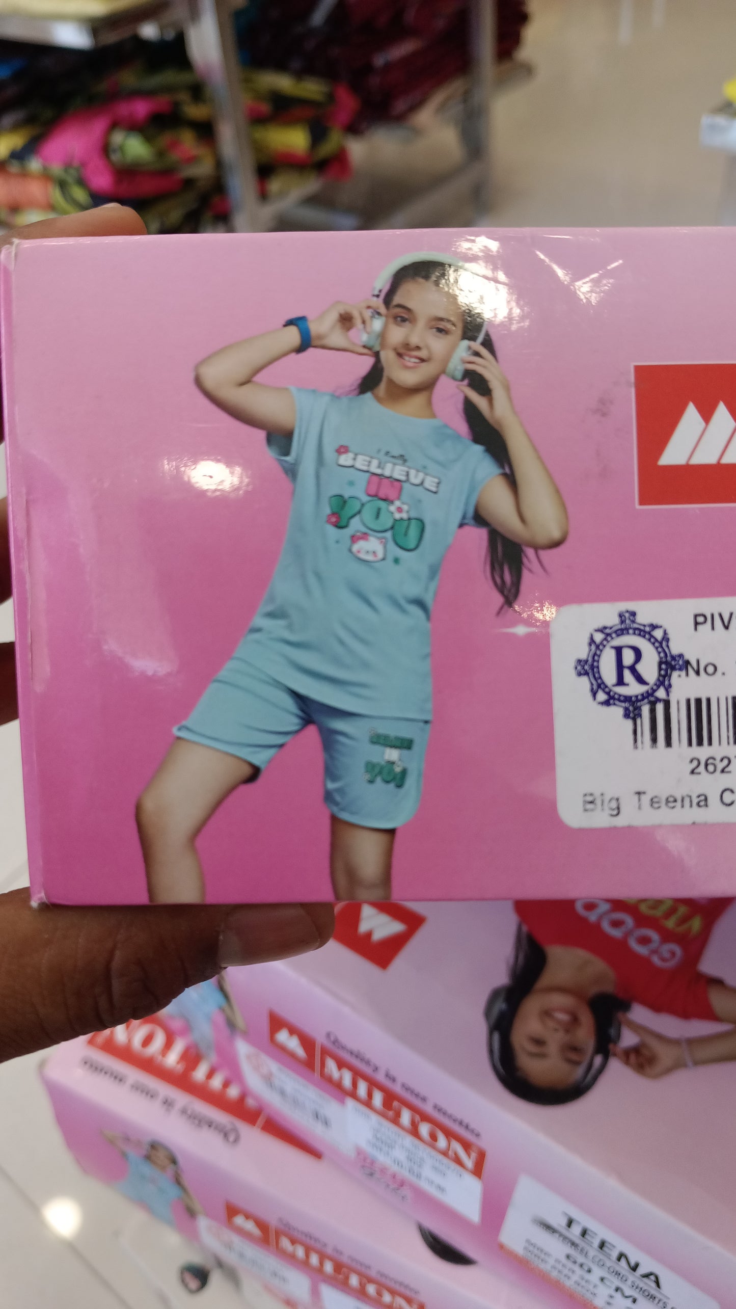 MILT GIRL SHORT SET4555