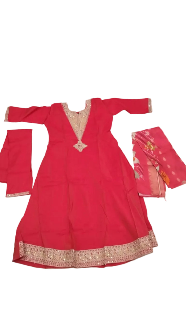KZC05 Roman Simmer Ghera 3 Piece Set