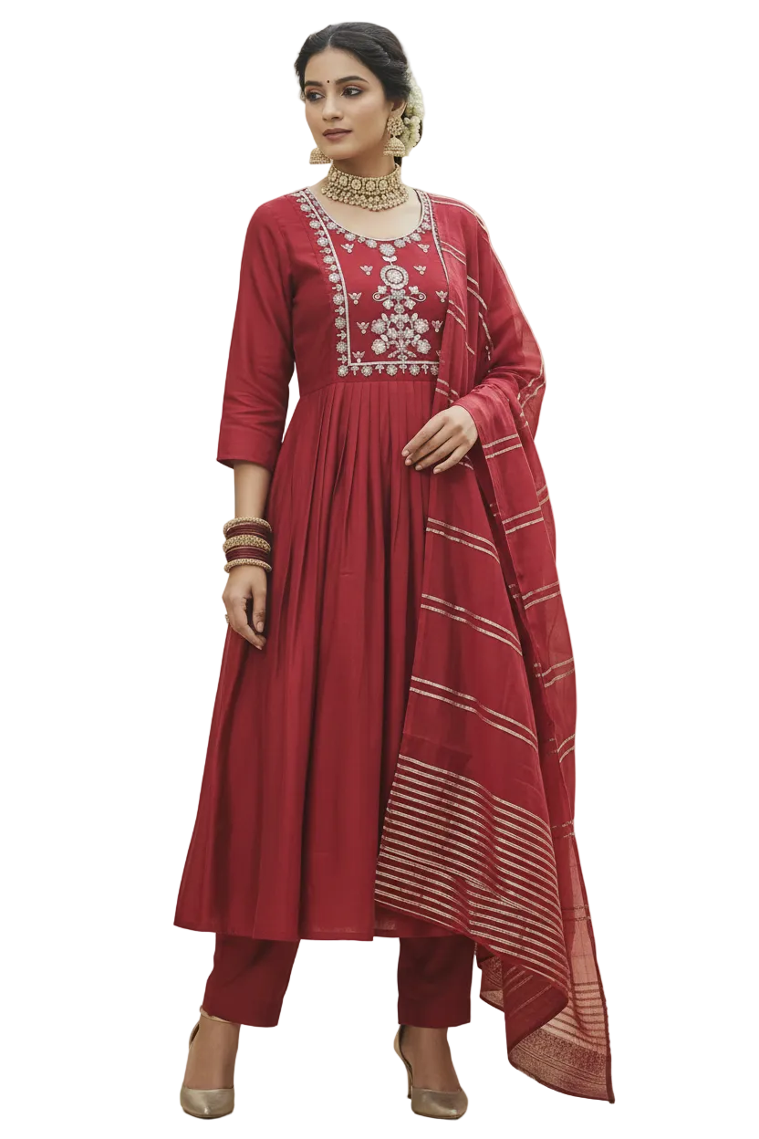 KSG107-Roman Silk 3 Piece