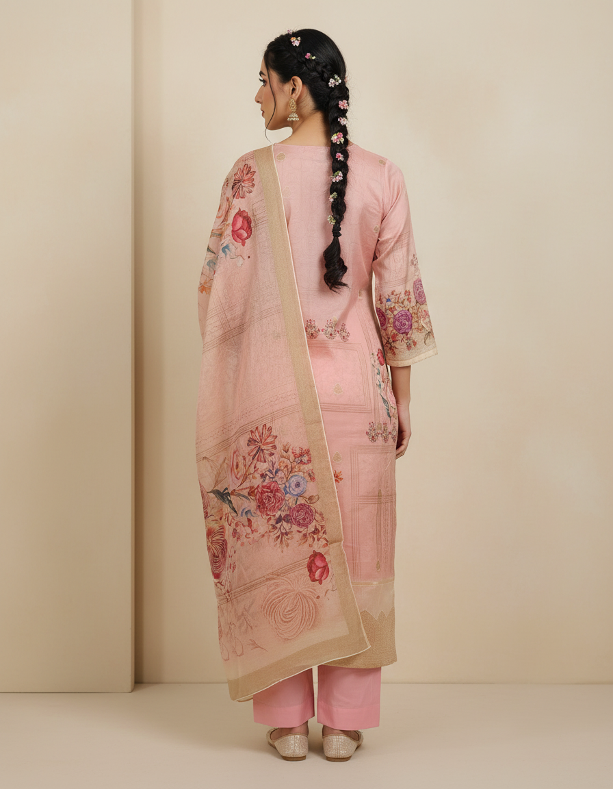 KST11 - Banarasi tissue 3 Piece set