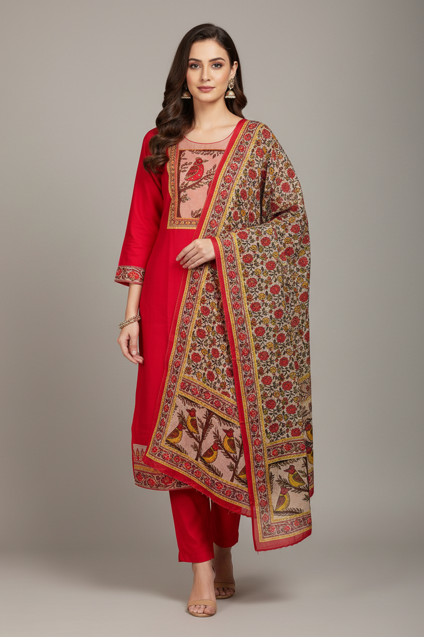 KSG44 - Roman silk 3 Piece set