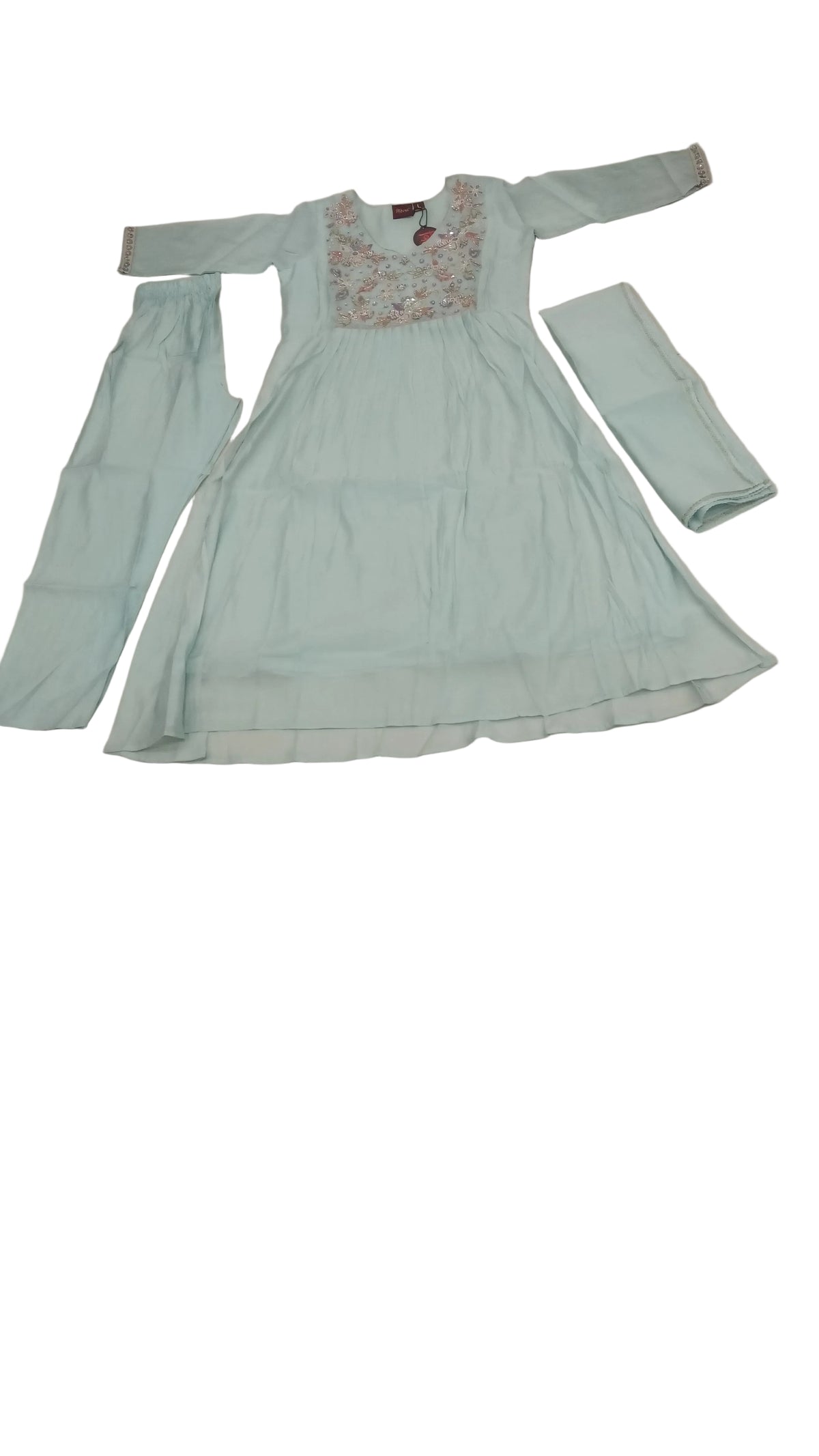 KAH19 - Mul chanderi 3 piece set