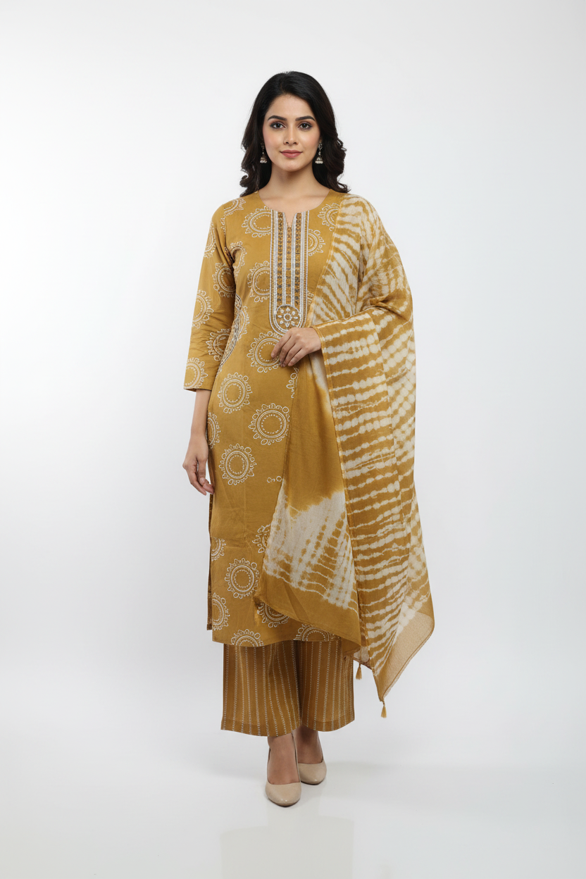KSG104 Rayon 3 piece Set