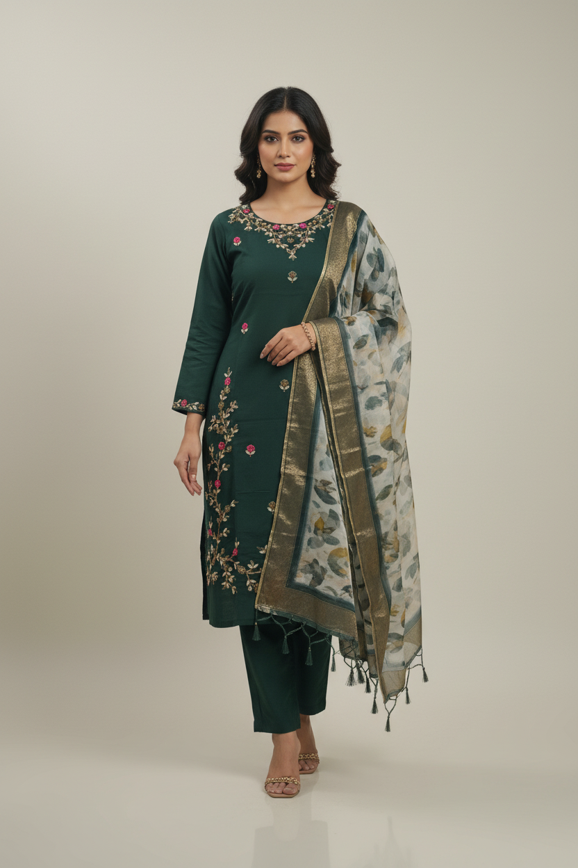 KAH24 - Roman silk 3 Piece set