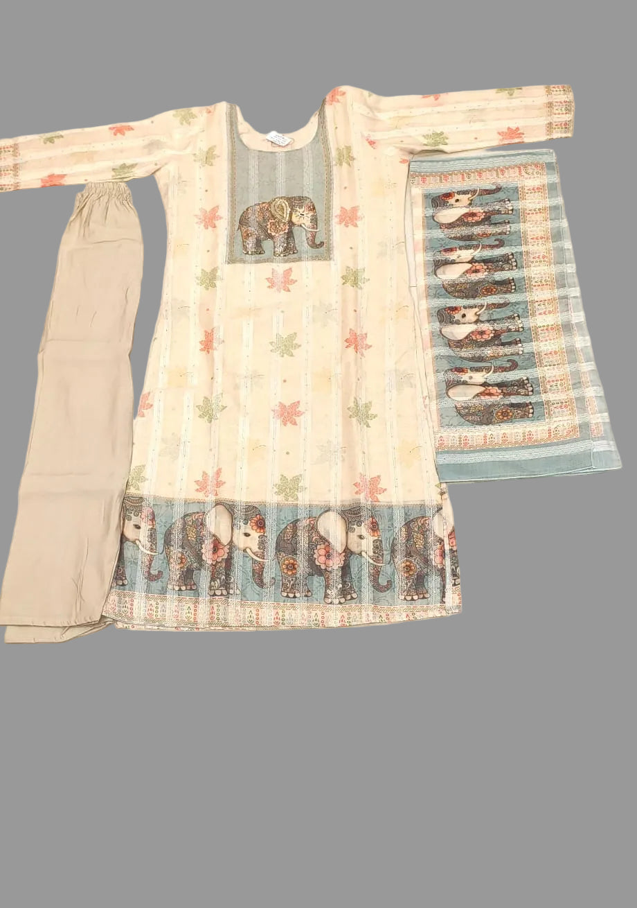 KSG43 - Linen 3 Piece Set
