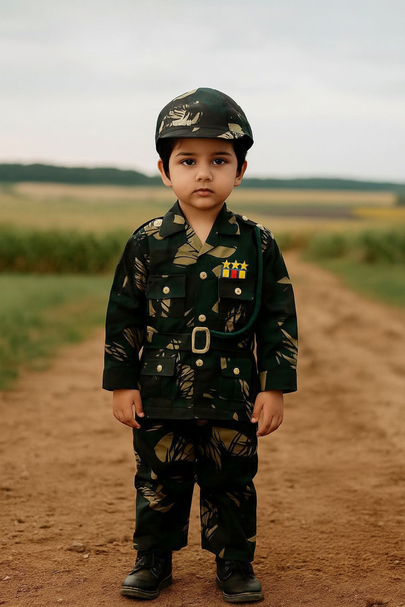BYCF01 - Army Dresses