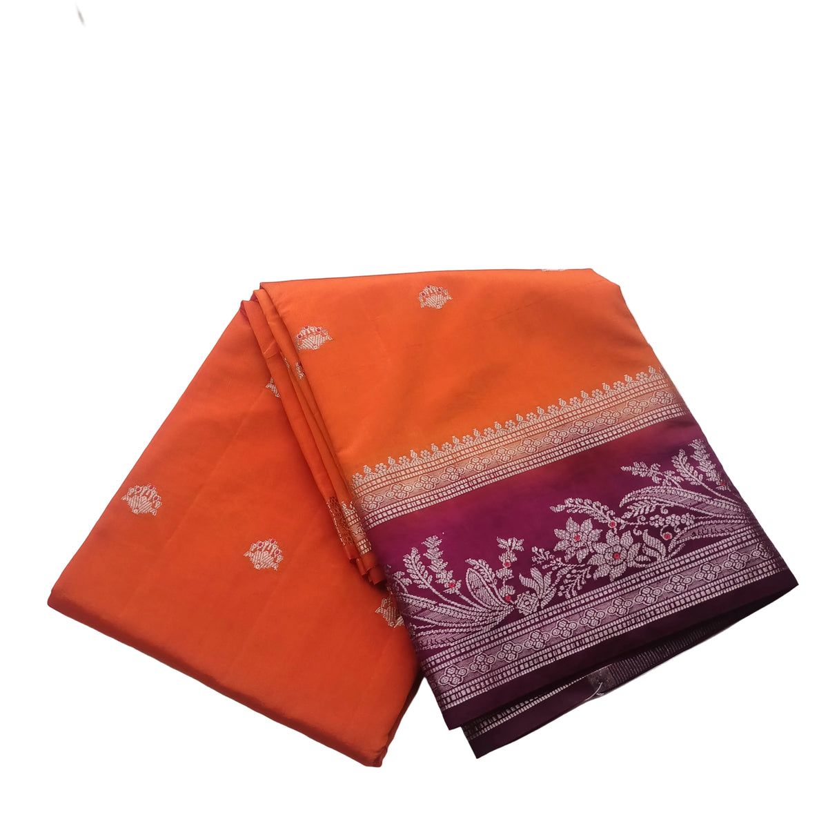SAM73 - Semi Raw Mango Saree