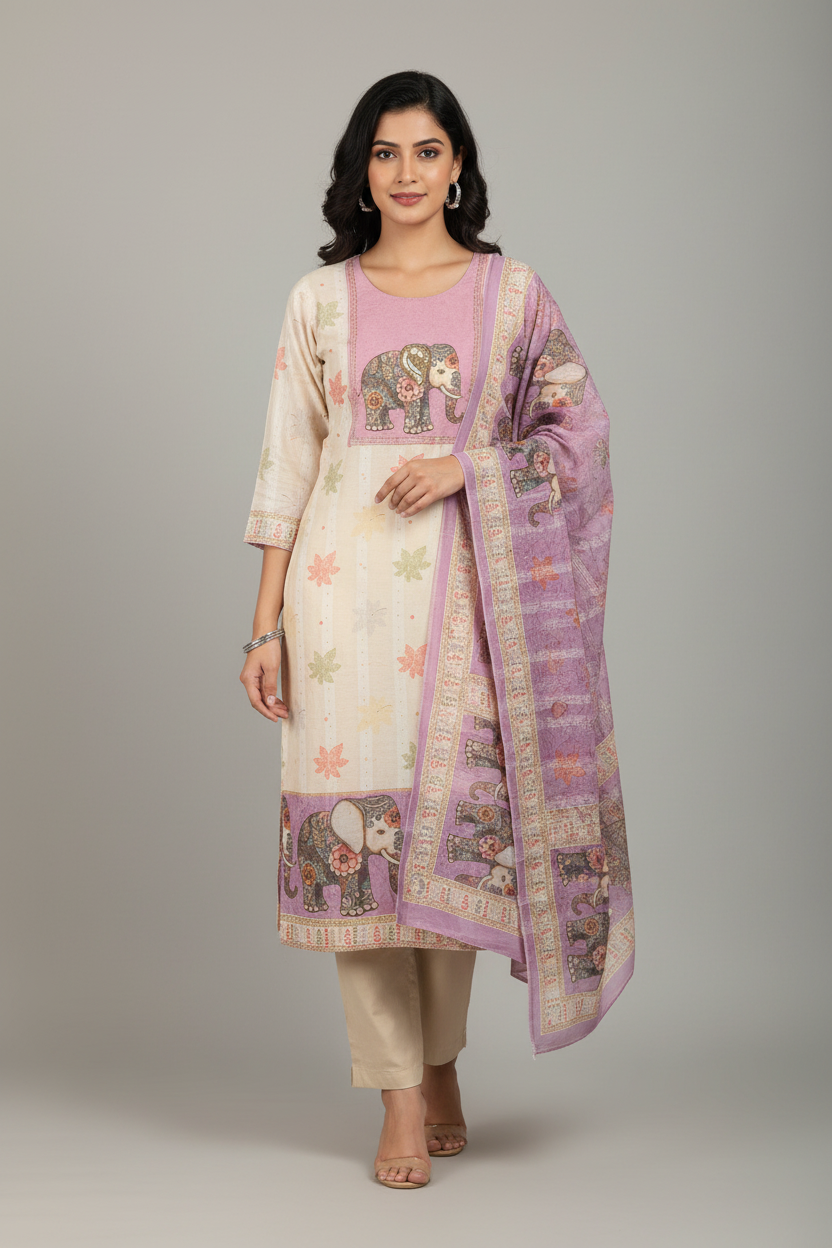 KSG43 - Linen 3 Piece Set