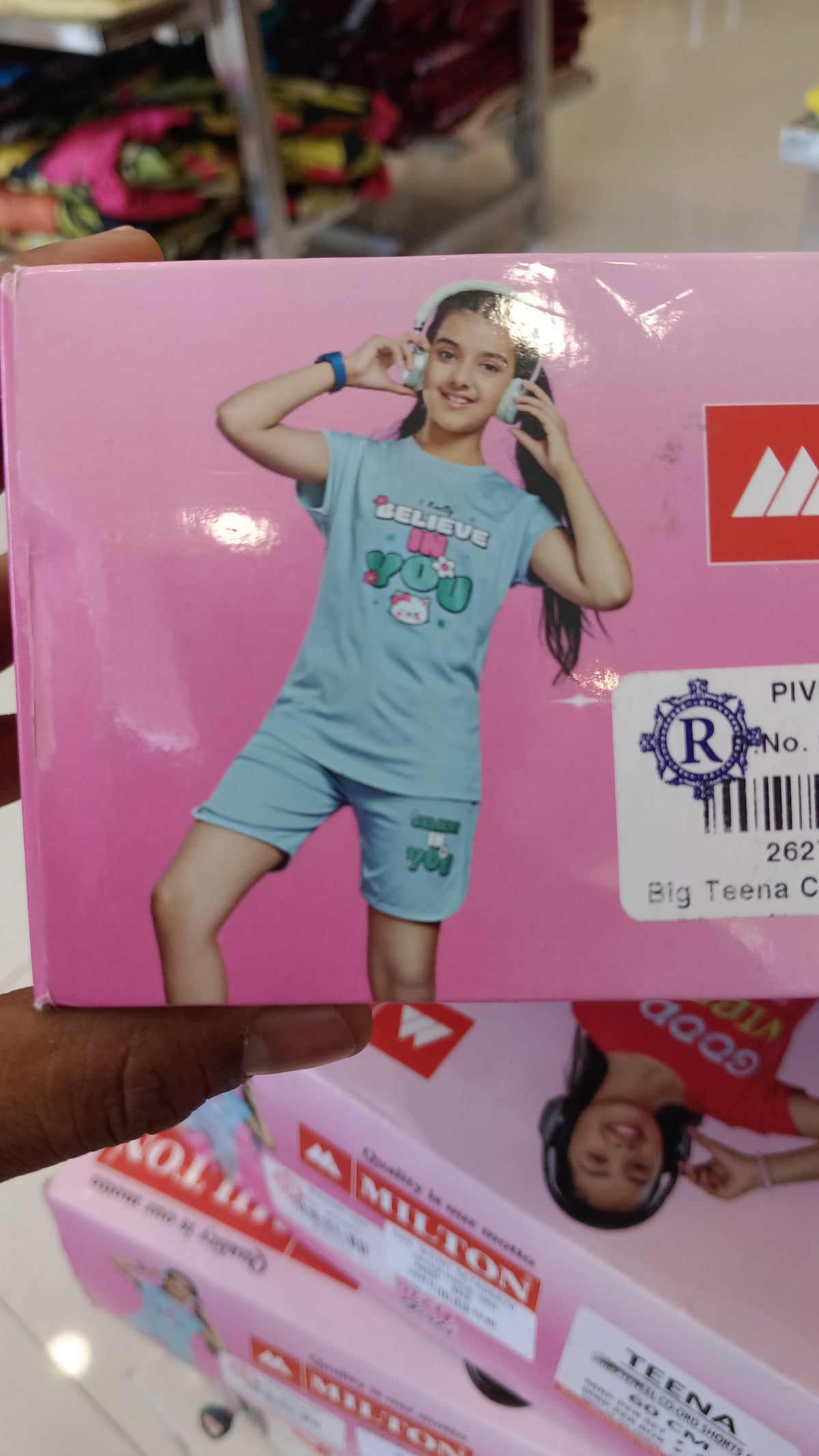 MILT GIRL SHORT SET4555