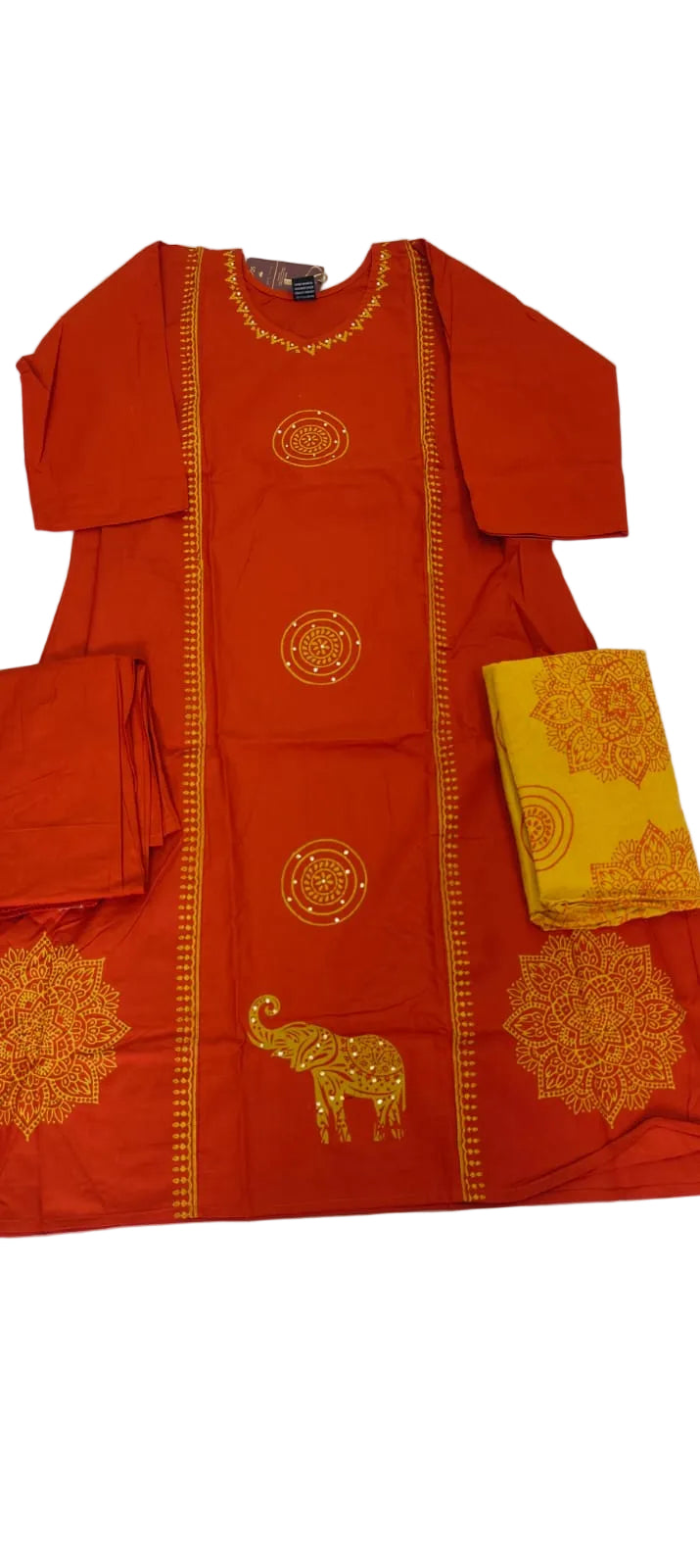 KSG79 - Cotton A-line 3 Piece Set