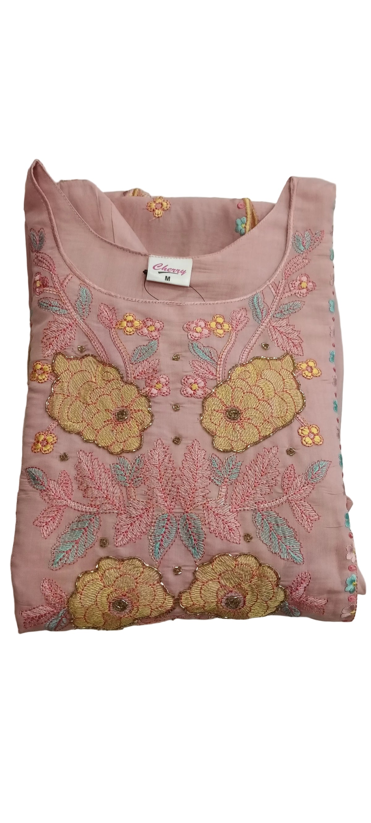 KAH15 Mul chanderi 3 Piece Set