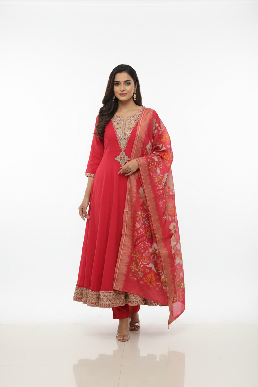 KZC05 Roman Simmer Ghera 3 Piece Set
