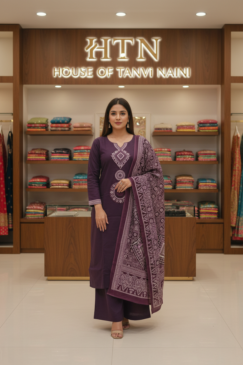 KSG84 - Dabbu Cotton 3 Piece Set