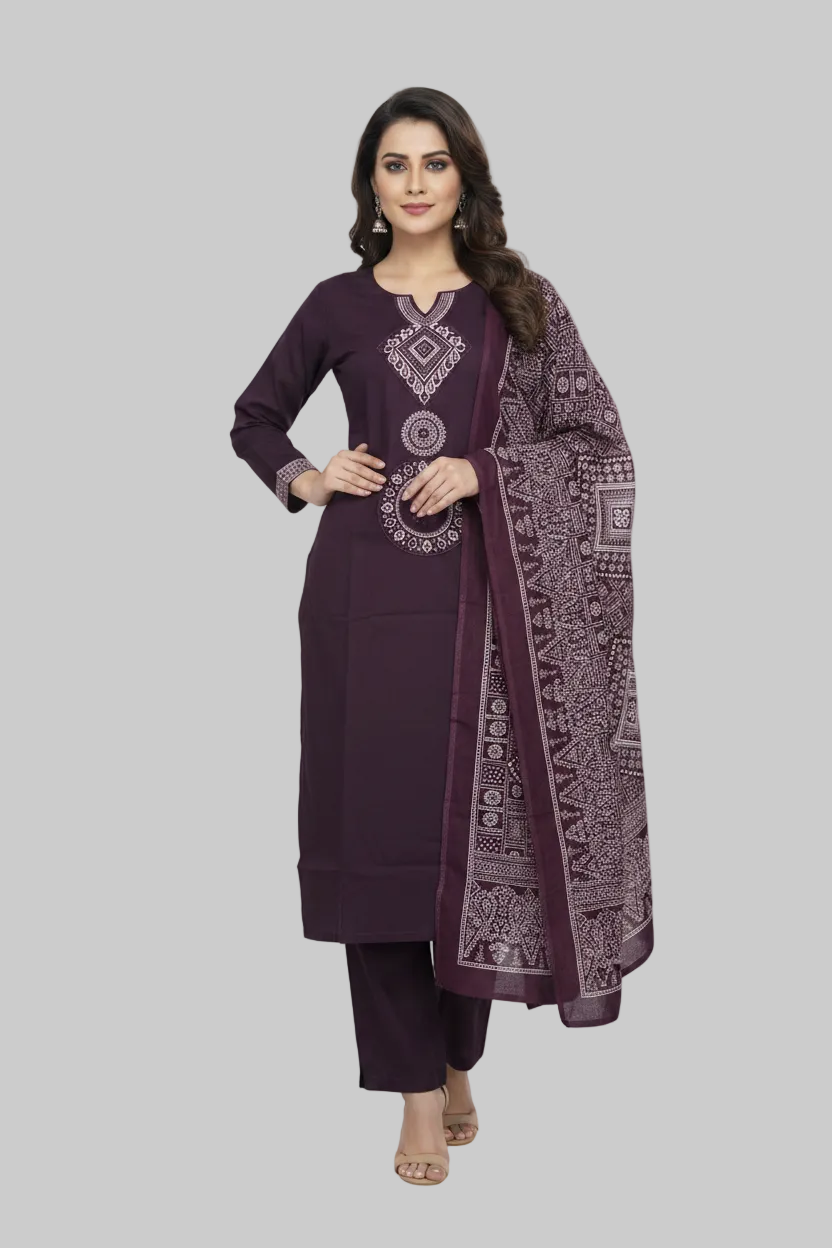 KSG84 - Dabbu Cotton 3 Piece Set