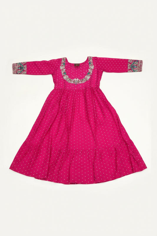 TSG76-Mul Chanderi Top