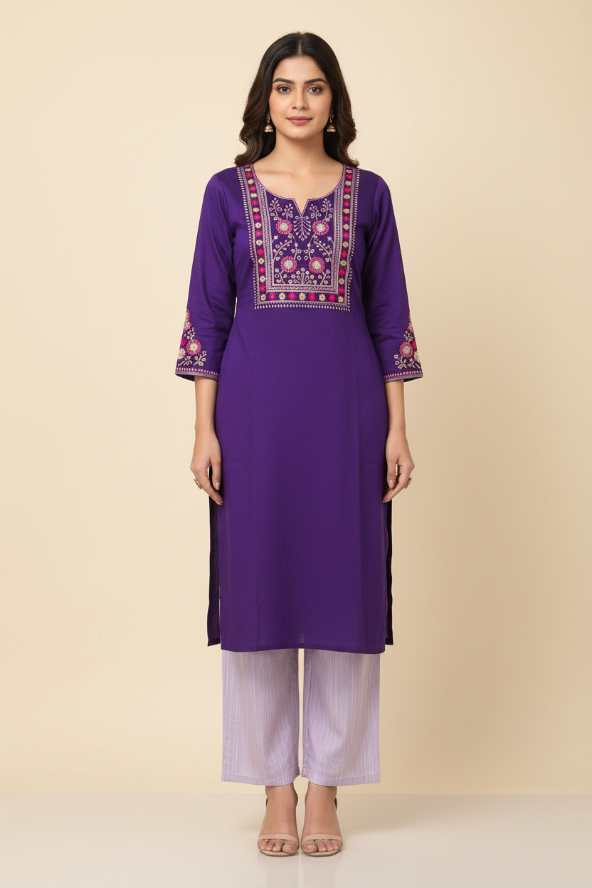 CSSSF02 - Raw Silk 2 Piece set