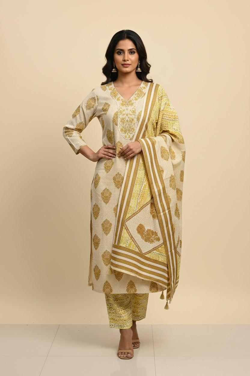 KNF13 - Cotton 3 piece set