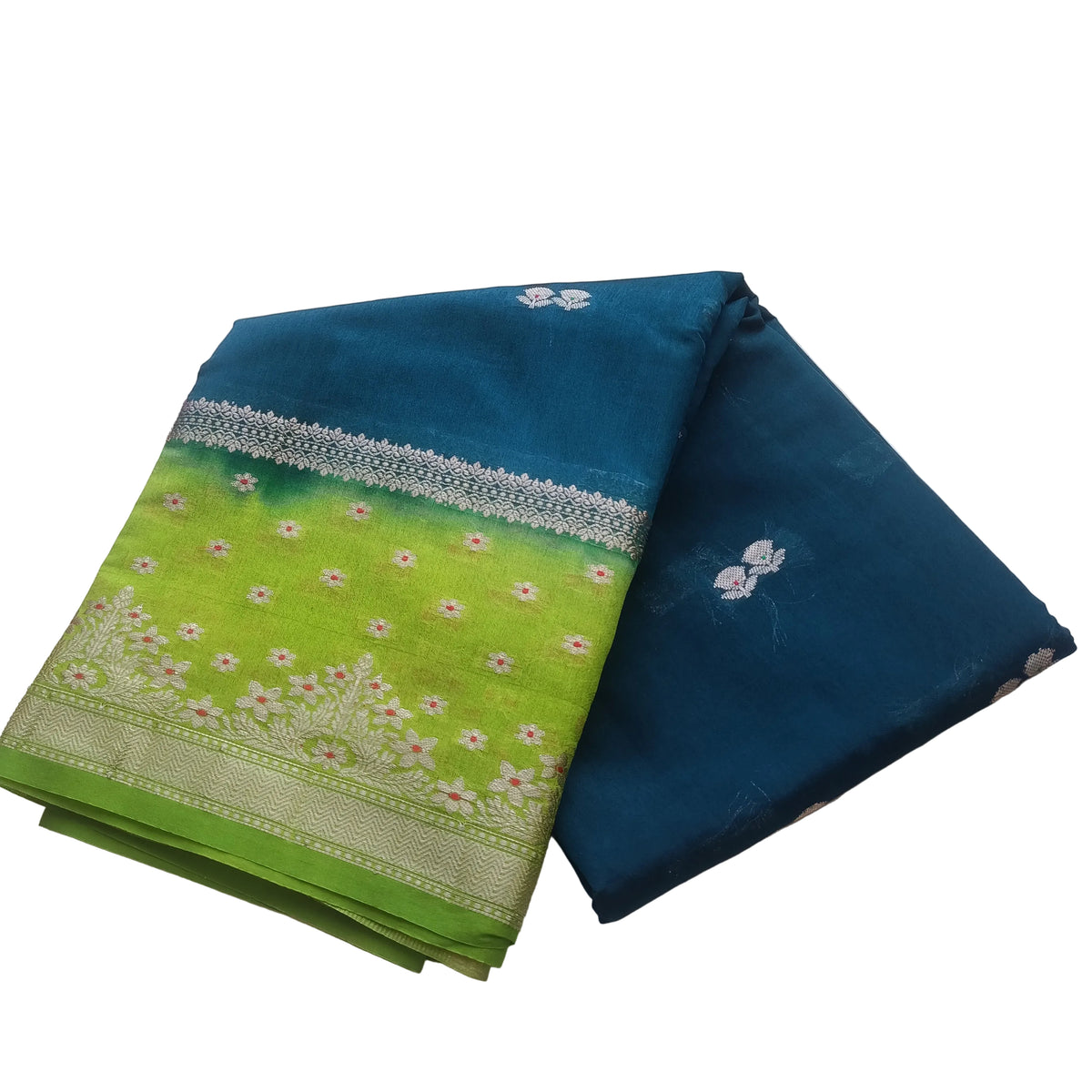 SAM73 - Semi Raw Mango Saree