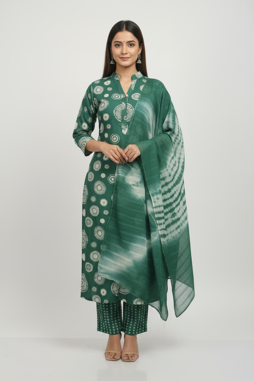 KSG103 Rayon 3 Piece Set
