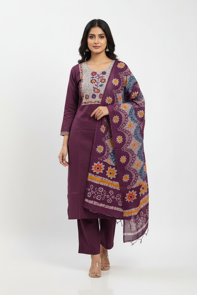 TSG26 - Cotton 3 Piece set