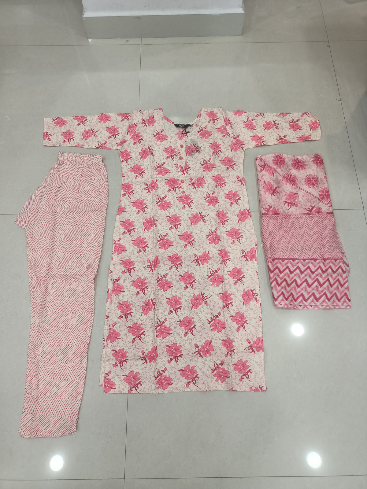 KSG102 Cotton Straight 3Piece Set