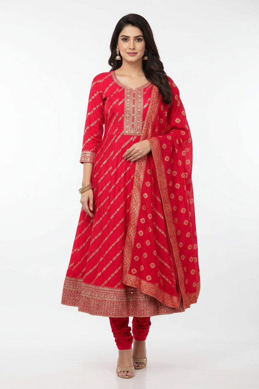 KIK07 - Banarasi 3 piece set
