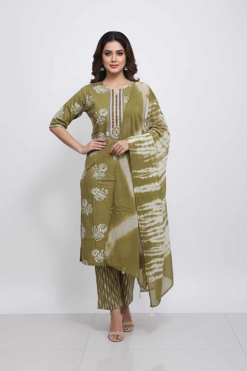 KSG104 Rayon 3 piece Set