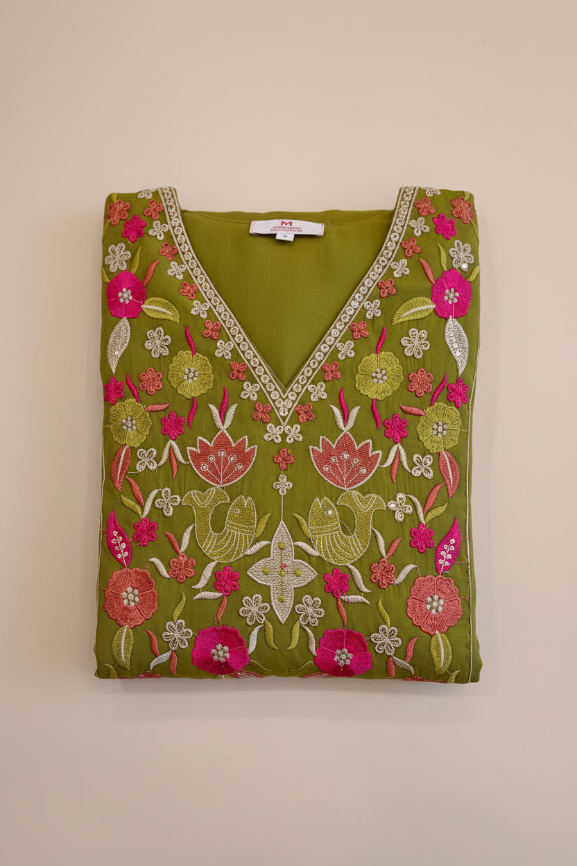 KVA77 MulChanderi 3 Piece Set