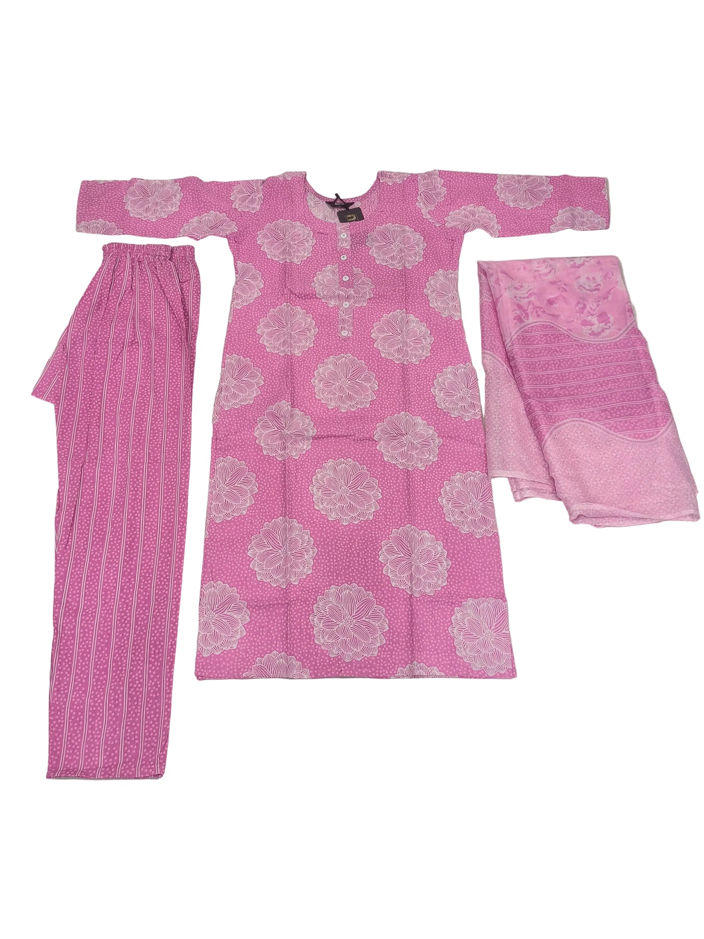 KSG102 Cotton Straight 3Piece Set
