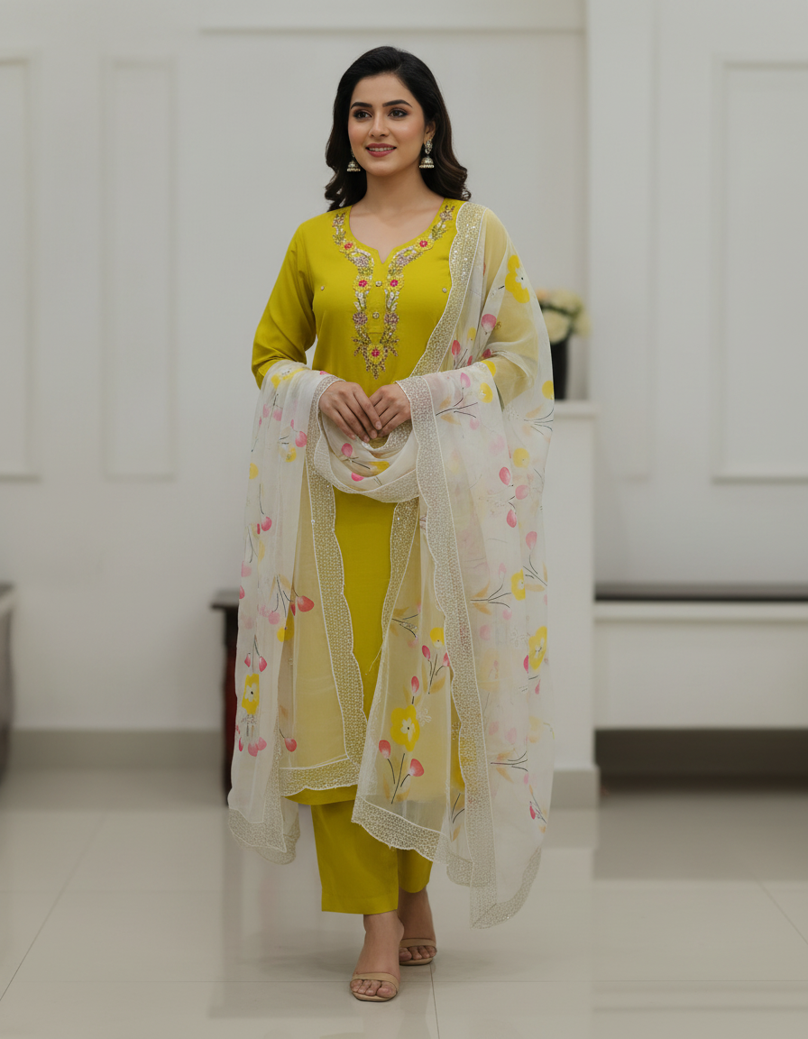 KSG17 - Roman silk 3 Piece set